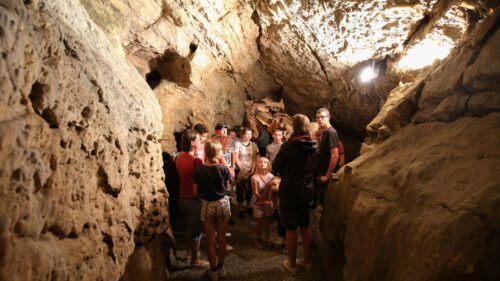 The Grottes de Neptune hide a yet to be explored lake