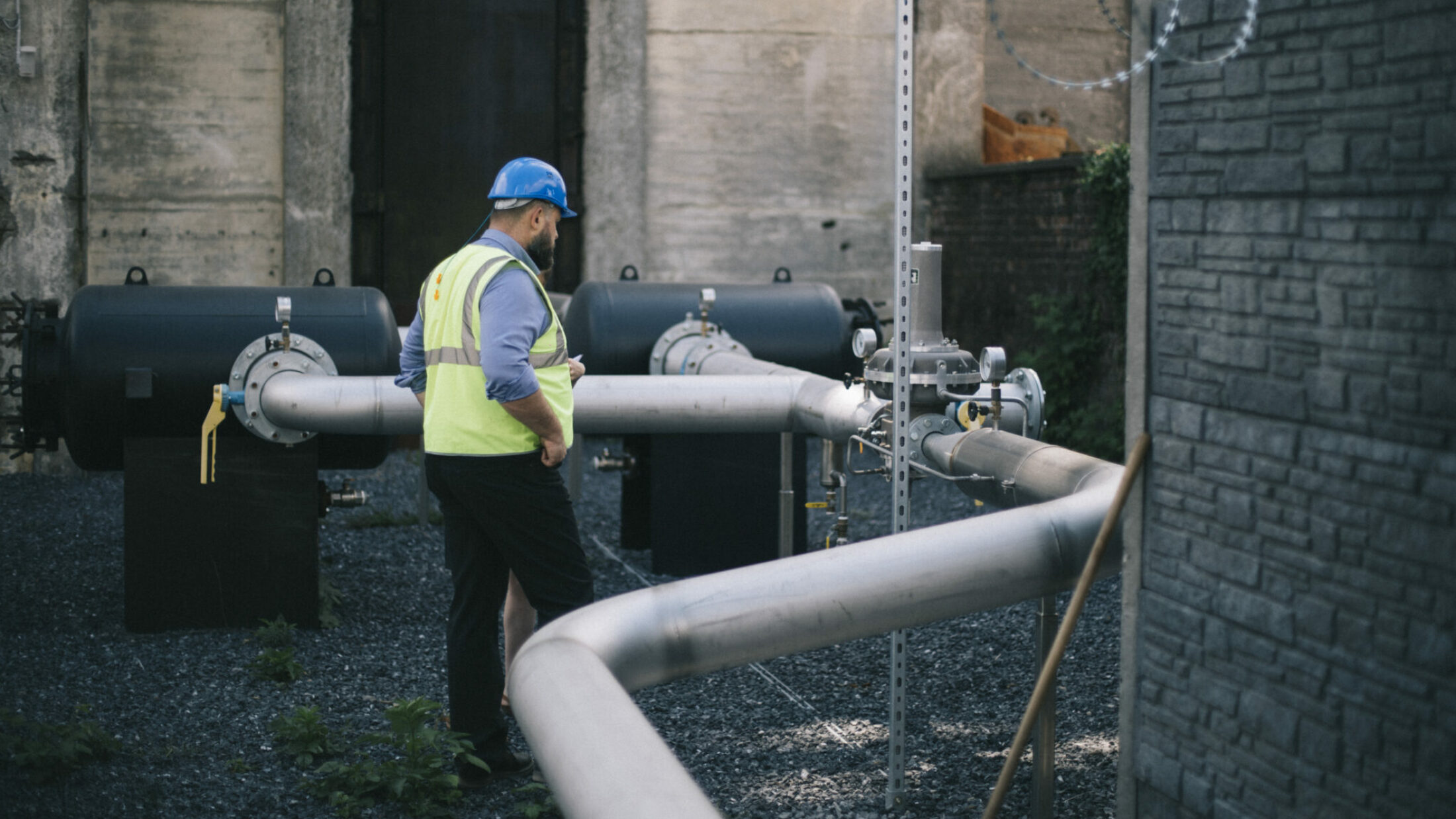 Heating and lighting with lethal gas